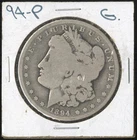 US Coin 1894-P Morgan Silver Dollar Key Date NO RESERVE!