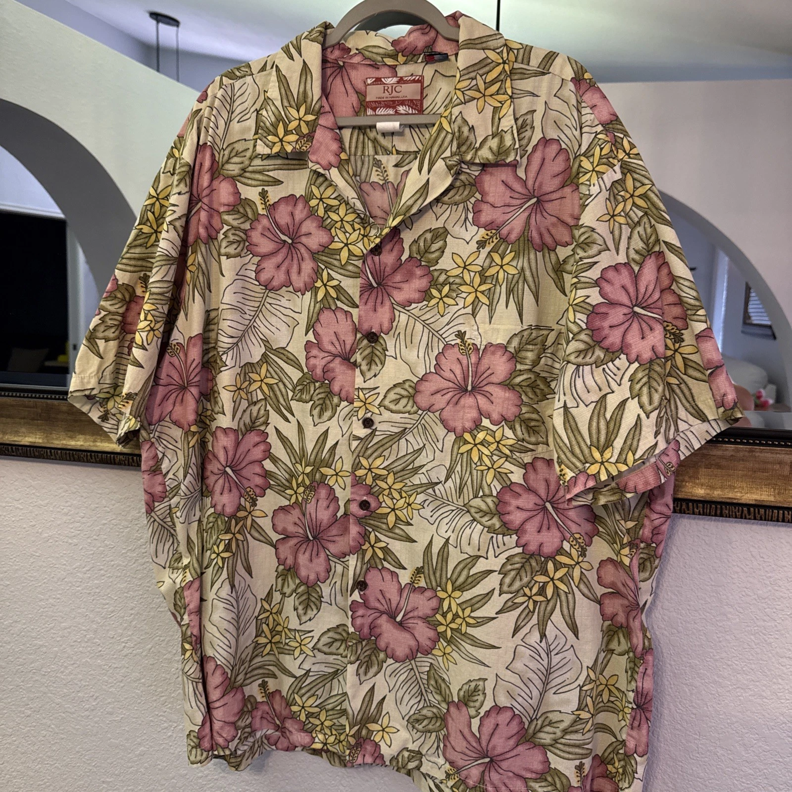 VTG Mens RJC Hawaiian Shirt Tropical Multicolor 3XL Made in USA
Opens in a new window or tab
