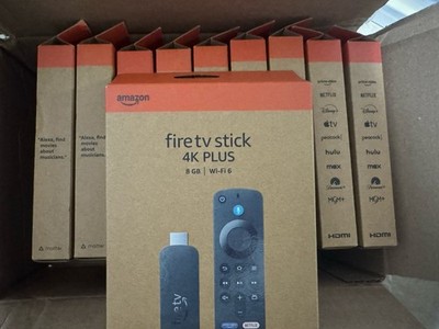10 X Amazon Fire TV Stick 4K PLUS Streaming Device . Brand New