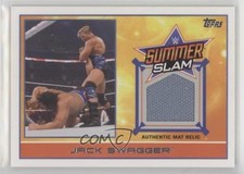 2015 Topps WWE SummerSlam Mat Relics Jack Swagger 9aj