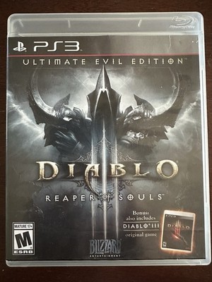 Diablo III 3 Ultimate Evil Edition Reaper of Souls Sony PlayStation 3 Blizzard