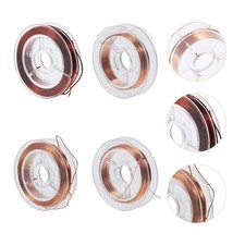  Fil d'aimant émaillé par fil de cuivre d'enroulement de bobine de 4 rouleaux