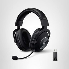 Logitech G PRO X Wireless Lightspeed Gaming Headset w/Blue VO CE Mic Filter Tech