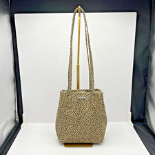 Vintage Y2K Nine West Handbag Cheetah Leopard Animal Print Small Shoulder Purse