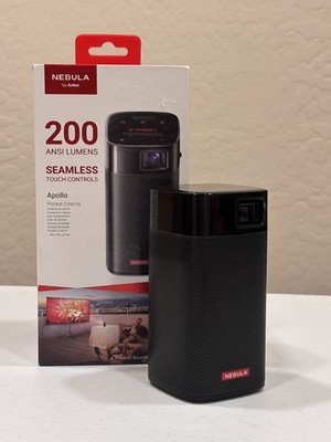 Anker Nebula Apollo portable mini projector 200 Ansi Lumens, Pocket Cinema