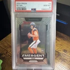 2024 PANINI PRIZM EMERGENT #3 BO NIX PSA 10