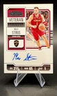 2023 Contenders Max Strus Vetern Ticket Auto #VTR-MSH Cleveland Cavaliers