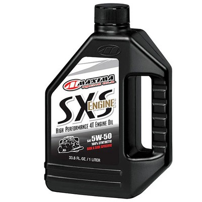 MAXIMA RACING OILS SXS ENGINE 100% SYNTHETICETC OIL 5W50 1L 30-18901-1