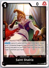 Saint Shalria OP13-086 Carrying On His Will: 3rd Anniversary Tournament Cards