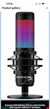 HyperX QuadCast S   RGB USB Condenser Microphone for PC, PS4, PS5 and Mac