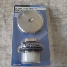 Everbilt Toe-Touch Drain Bath Tub Remodel Kit Brushed Nickel. New