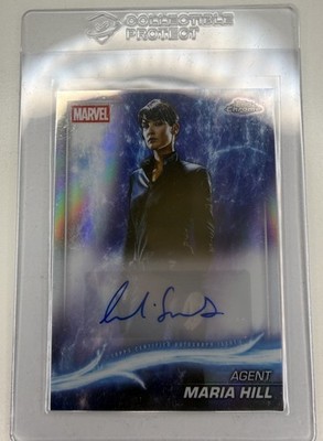 Cobie Smulders / Agent Maria Hill Auto 2025 Topps Chrome Marvel Studios