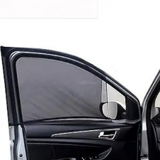 Front Window Sun Shade - 2 Pack Breathable Mesh Side Window Shade Sunshade UV Pr
