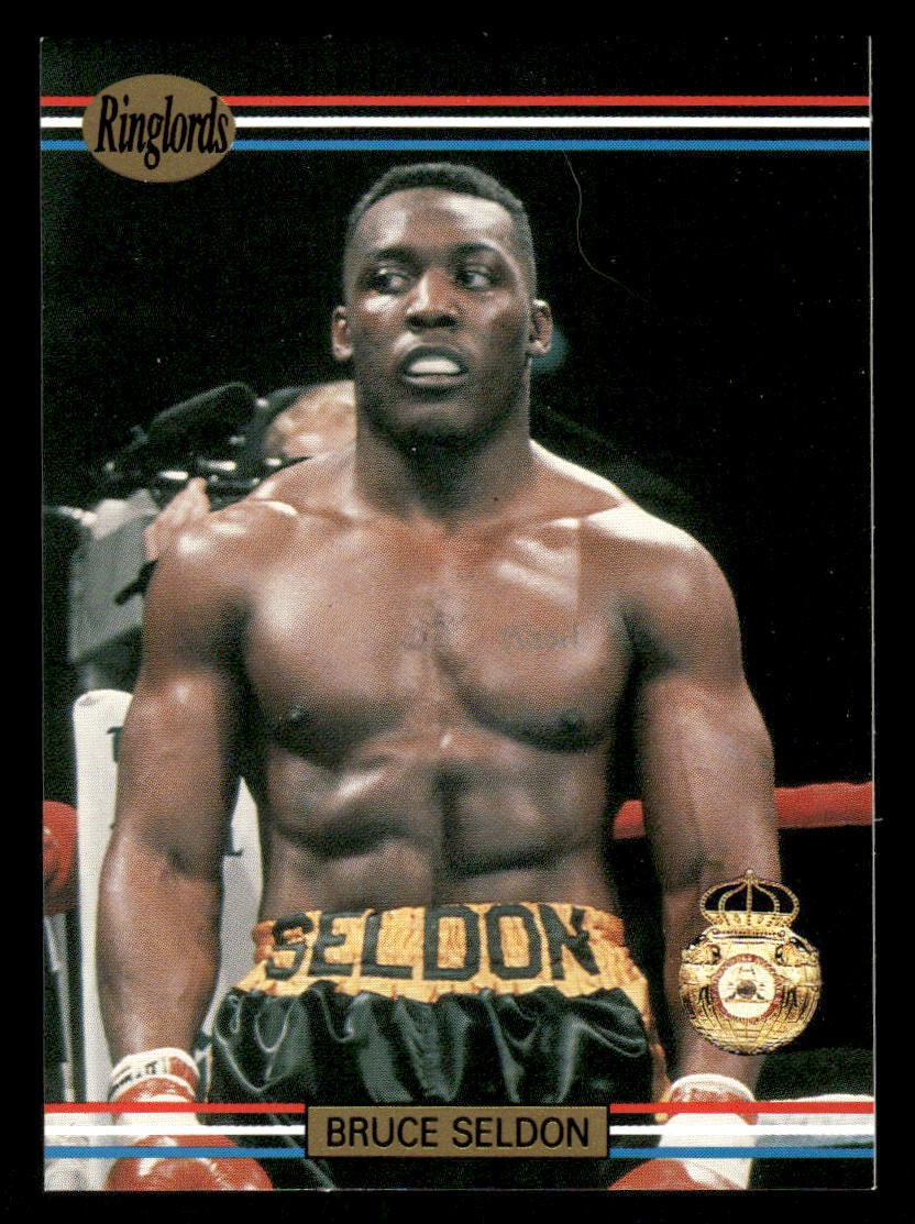 1991 Ringlords #8 Bruce Seldon [NM] [WBA] [Base Set Boxing Card]