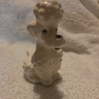 vtg White Poodle Dog Figurine Goebel W Germany 