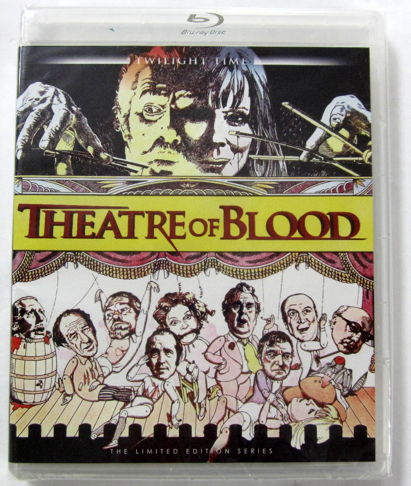 Theatre of Blood (1973) NEW SEALED Blu-Ray MOVIE Vincent PRICE Diana RIGG Horror