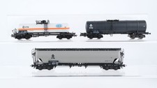 Unbekannt H0 Konvolut Silowagen "VTG", Kesselwagen "VTG", 4-achsig DB