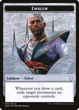 Emblem - Teferi, Hero of Dominaria #16 *Normal* (MP) - Dominaria MTG