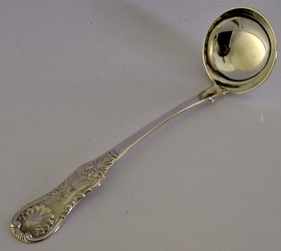 SELTENE SCHOTTISCHE ANTIKE STERLINGSILBER DODD SCHOPFKELLE 1831 WILLIAM IV