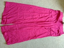 Damen Hose Palazzo Gr M Viskose NEU Pink 