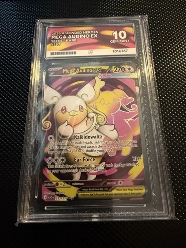 Pokémon TCG Mega Audino Ex SR 253 ACE 10