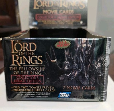 2002 Lord of the Rings Fellowship Of The Ring Trading Card Pack Super Rare  