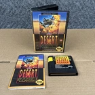 Desert Strike Return to the Gulf SEGA Genesis CIB Complete In Box & Manual Works