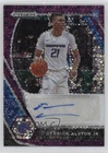 2021 Panini Prizm Draft Picks Purple Circles /30 Derrick Alston Jr #DP-DAJ Auto