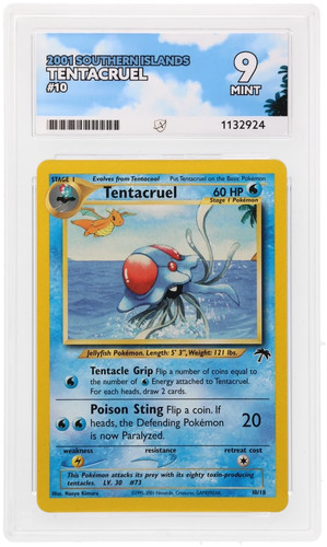 Tentacruel graded ACE 9 for sale on eBay