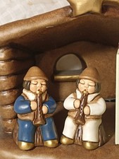 Suonatore Piffero Blu o Bianco Presepe Classico Thun Fuori Produzione