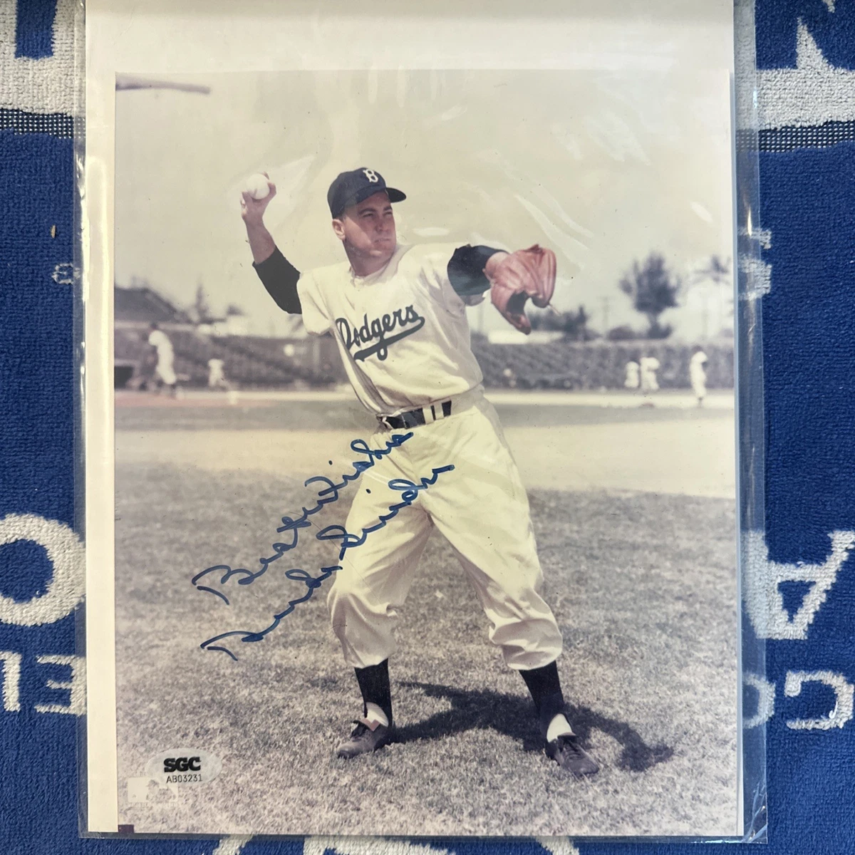 Duke Snider MLB Original Autographed Photos for sale | eBay