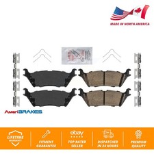 Rear Ceramic Disc Brake Pads For Ford F-150 Lightning Bronco Expedition Lincoln