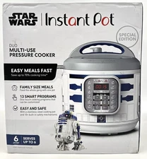 Star Wars~R2D2~R2-D2~Duo Instant Pot Pressure Cooker 6 Qt Special Edition