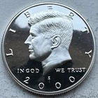 2000-S Kennedy Half Dollar Proof 90% Silver-INV#8727