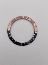 Rolex GMT Black/Red ‘Coke’ Bezel Insert – Aluminum – Vintage- Fits 16710/16700