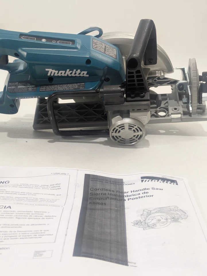 Makita XSR01Z 36V (18V X2) LXT Rear Handle Circular Saw – Reconditioned - Image 2 of 4