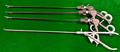 4pc Laparoscopic Basic Training Kits 5mmx330mm Reusable Best Quality Instruments