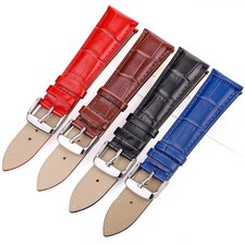 Alligator Grain Genuine Leather Watch Band Quick Release16mm/18mm/20mm/21mm/22mm