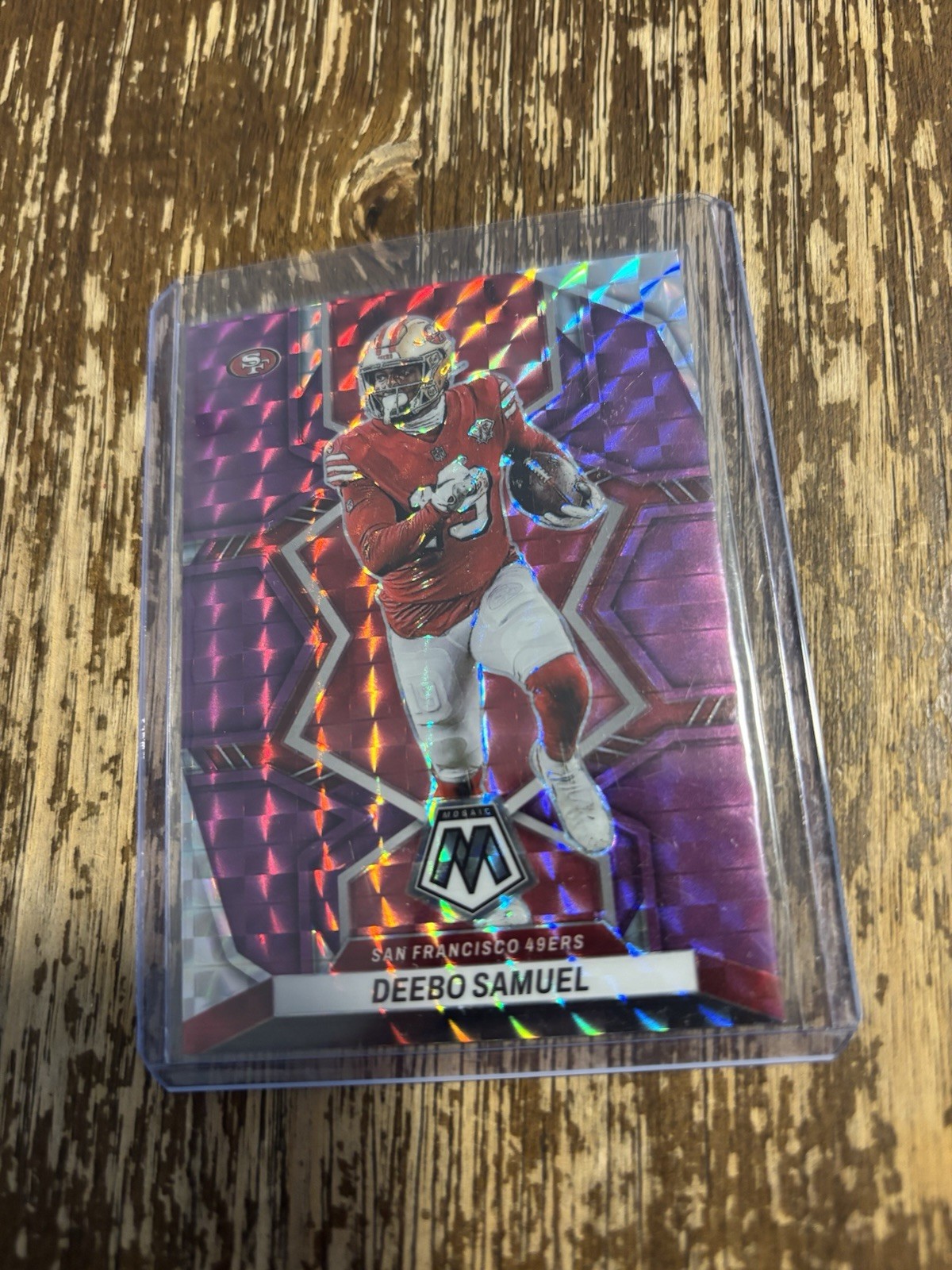 2022 Panini Mosaic Deebo Samuel /49 Card 177 Mosaic Prizm San Francisco 49ers