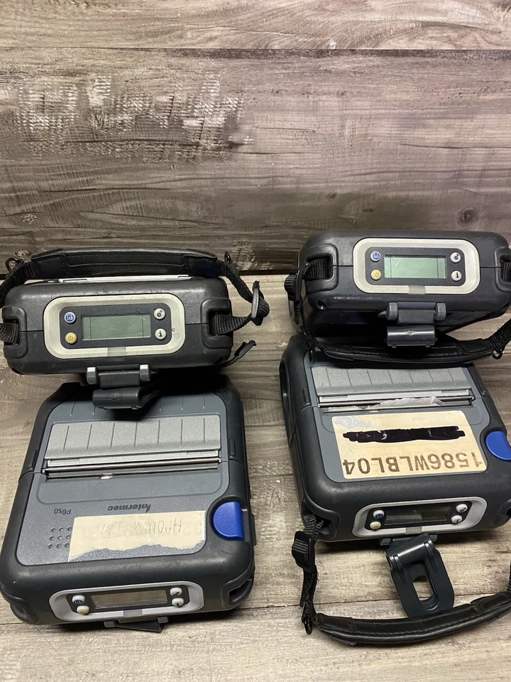 Intermec PB50 Mobile Thermal Barcode Printer Lot of 4 - Please Read - Image 4 of 4