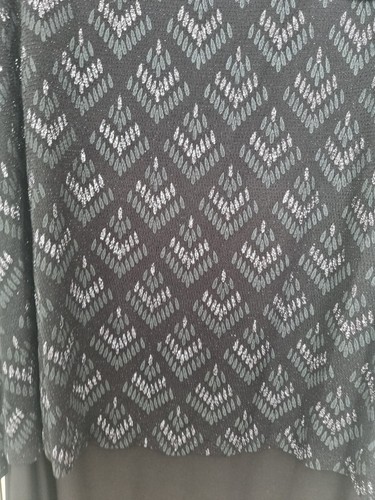 RÖMER schwarz Glitzer verziert Kontrast Kleid Größe 26/28 BRANDNEU MIT ETIKETT - Bild 7 von 22