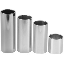 Metal Guitar Slides for Acoustic Electric Guitar Silver Finger Slider