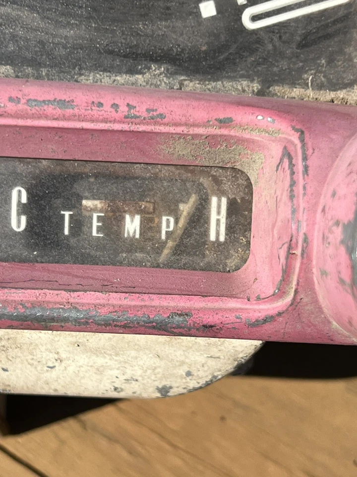 1955-56 Ford Victoria Fairlane ThunderBird ? Dash Instrument Cluster - Image 3 of 4