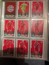 Match Attax Bundesliga 12/13 Team Set Bayern München 19 Karten Star-Spieler 