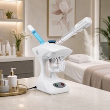 Facial Steam Device, 2-in-1 Professional Face Steamer, Cold Hot Sprayer for Face