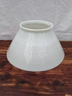 Green Tinted Milkglass Lamp Shade,4 7/8" Top, 9 3/4+" Fitter, 4 1/2"H, TP-GR9.75