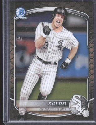 2025 Bowman #BCP-118 Kyle Teel Chrome Prospects Reptilian Refractor