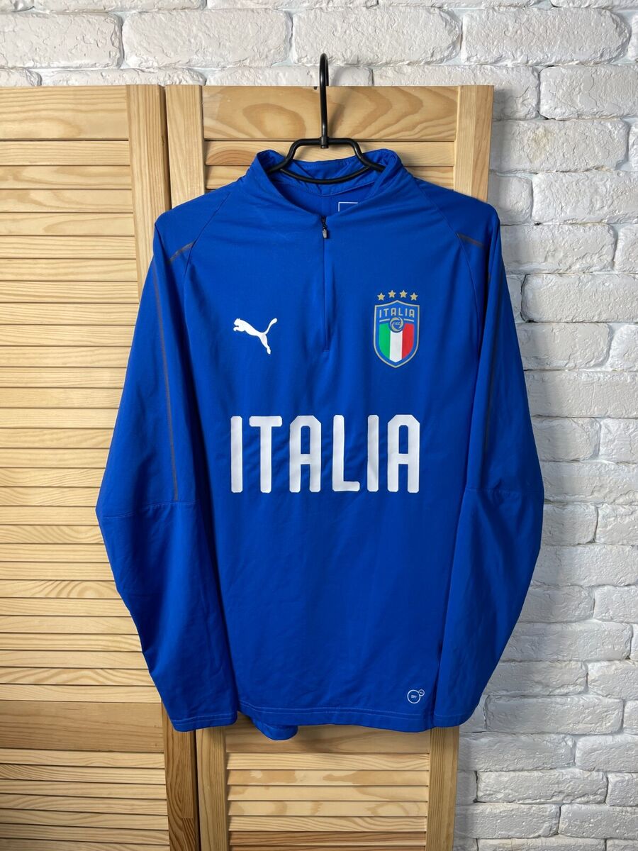 ITALY NATIONAL TEAM TRAINING FOOTBALL SOCCER JACKET LONG ITALY NATIONAL TEAM TRAINING FOOTBALL SOCCER JACKET LONG