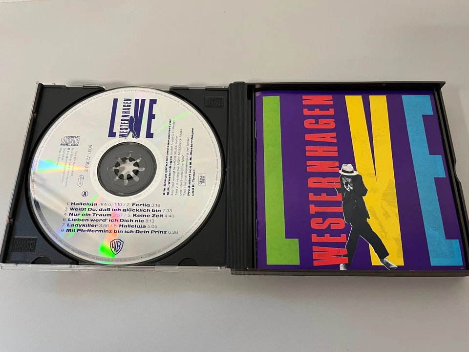 Westernhagen – Live - Doppel CD © 1990 in Fatbox - Sexy,Freiheit,Halleluja.. - Bild 2 von 4
