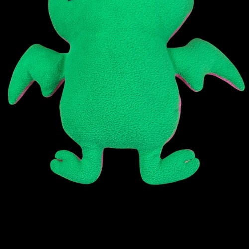 UglyDoll Double Trouble Ice Bat Plush Soft Toy Monster Pink & Green 14" Ice-Bat - Picture 8 of 9